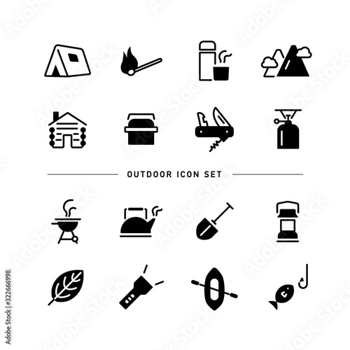 OUTDOOR ICON SET
