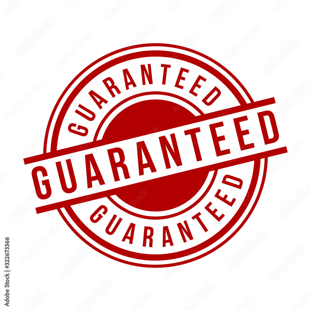 Guarantee rubber stamp icon vector design templates Guarantee rubber stamp icon vector design templates