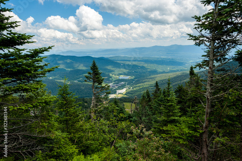 Top of Mount Mansfield in Vermont