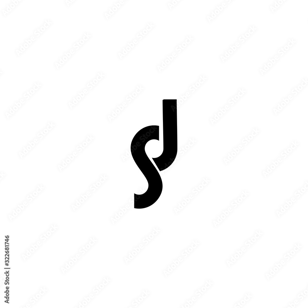 SD DS S D Logo Icon Vector Template. SD DS S D Logo Icon Vector Template.