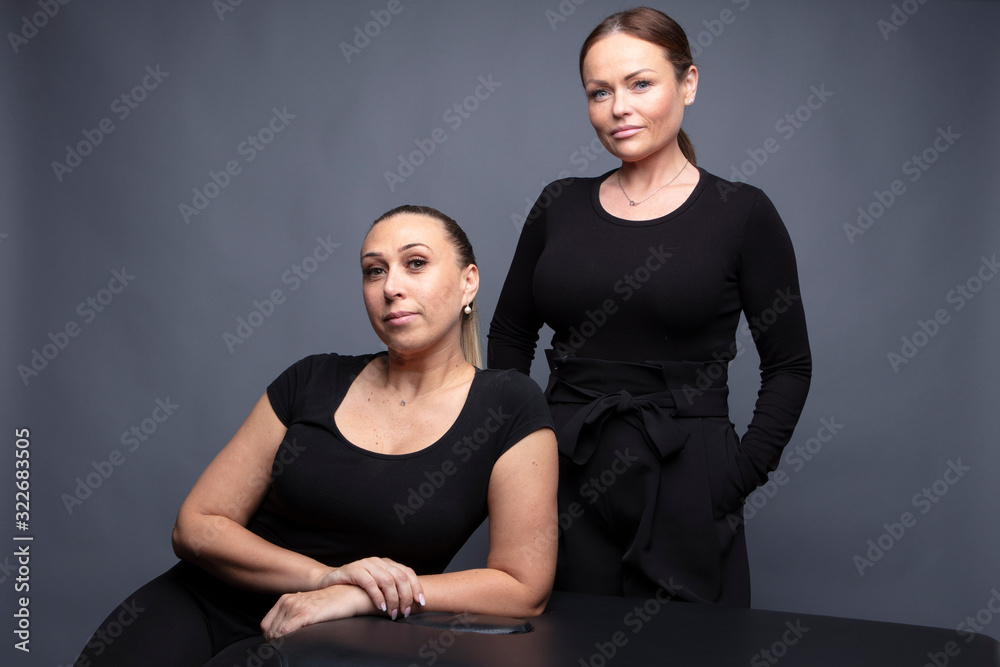 Obraz premium Portrait de femme, équipe 