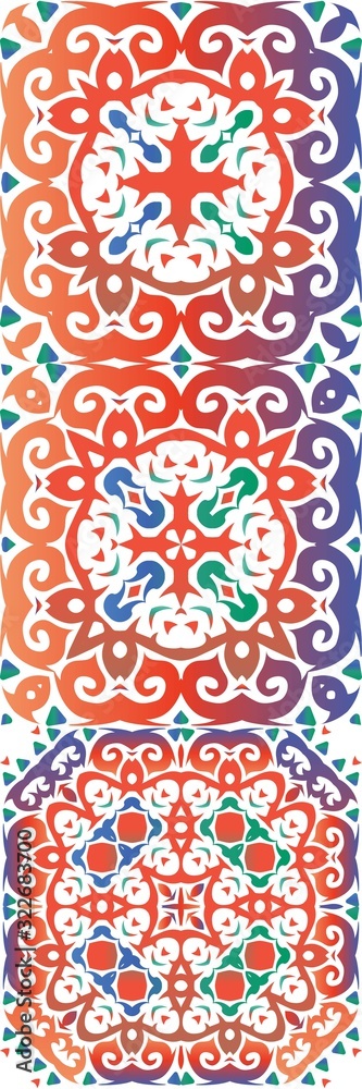 Ethnic ceramic tiles in mexican talavera. Ethnic ceramic tiles in mexican talavera.