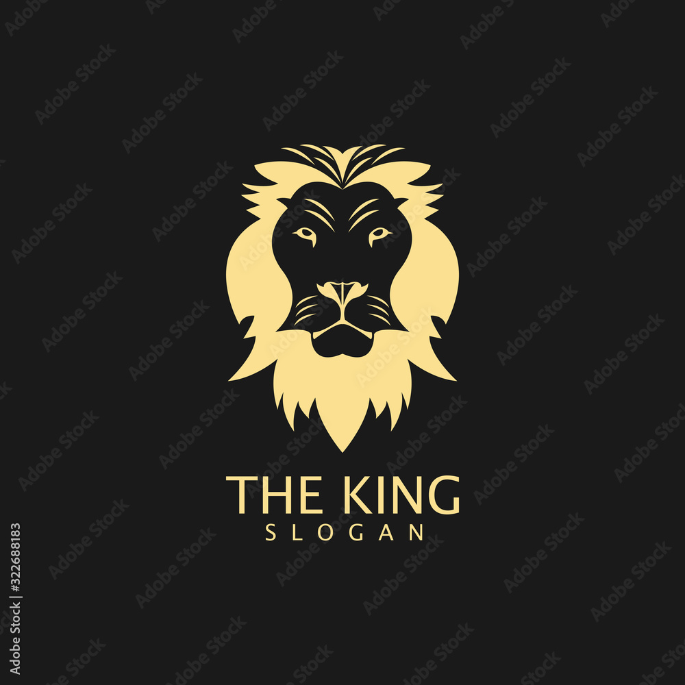 Lion Logo Template vector icon illustration design Lion Logo Template vector icon illustration design