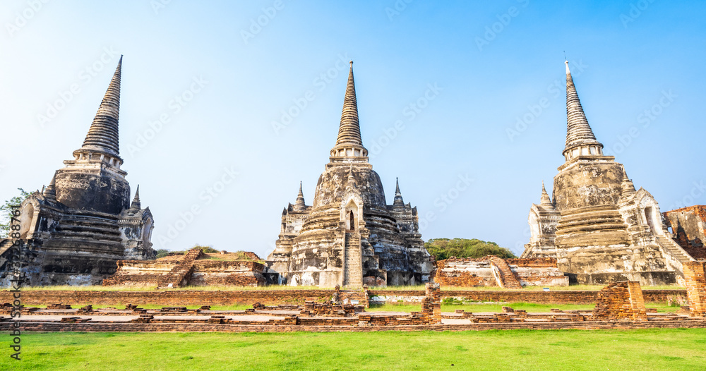 Fototapeta premium タイ アユタヤ ワット・プラシーサンペット