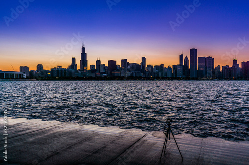 Chicago cityscape  USA