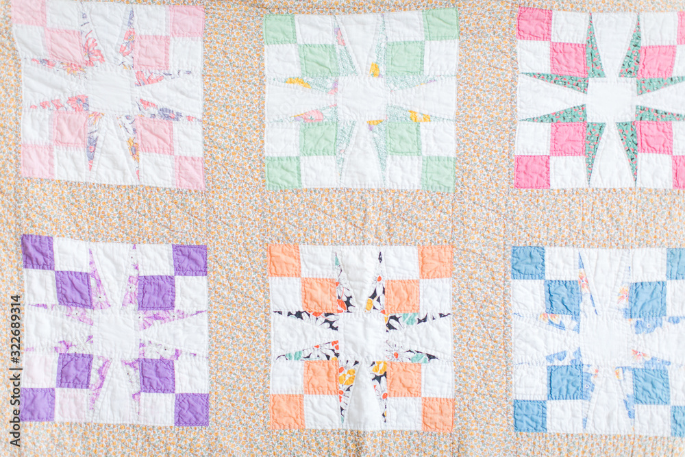 Star Block Quilt Star Block Quilt