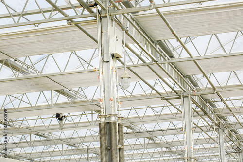 Wallpaper Mural Close-up of steel structure greenhouse structure Torontodigital.ca