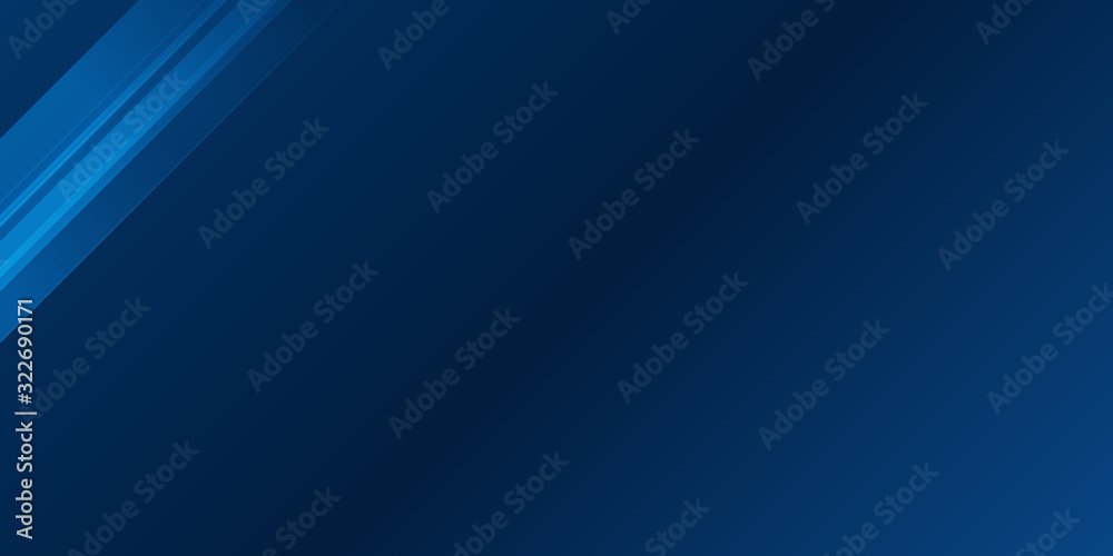 Abstract gradient rectangle blue background