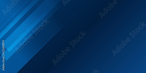 Abstract gradient rectangle blue background