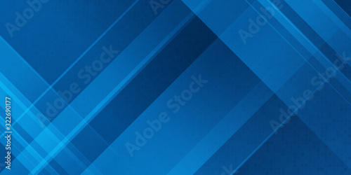 Abstract gradient rectangle blue background