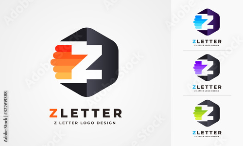 Free Download Colorful Premium Z Letter Logo Design Template - GFXLoad