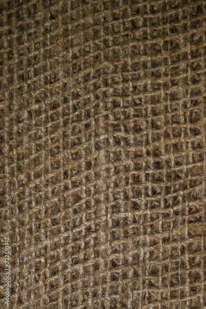 Burlap Texture Close-up - Backgrounds Burlap Texture Close-up - Backgrounds