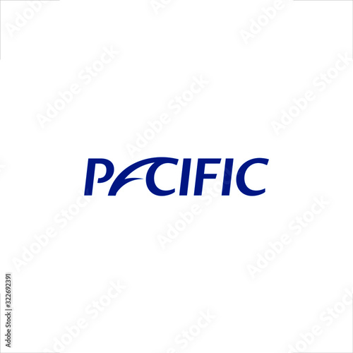 Pacific logo type wave in the middle