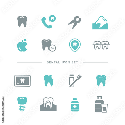 DENTAL ICON SET