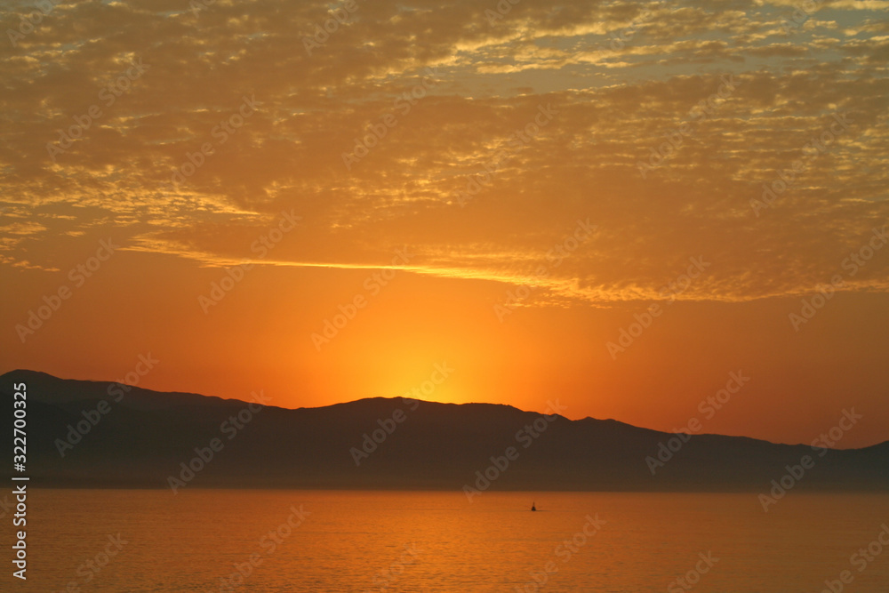 Sunrise Over the Mountains (CA 03657)