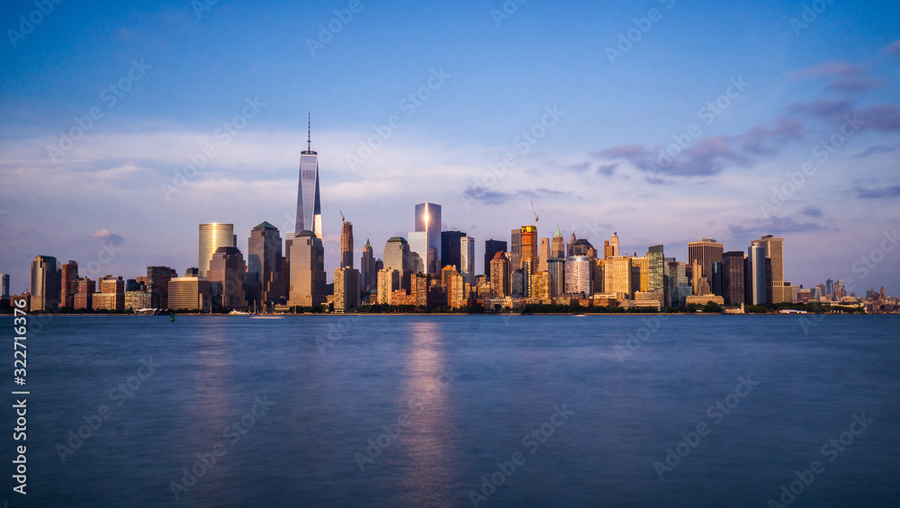 Fototapeta premium Pejzaż Nowego Jorku, USA