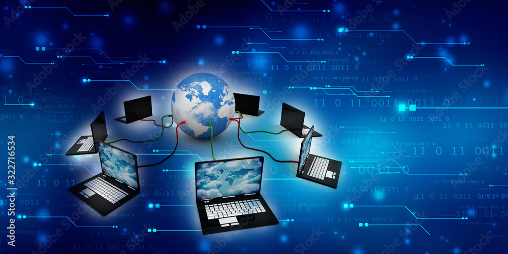 3d rendering technology Computer network 3d rendering technology Computer network