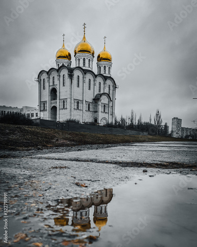 Photography cathedral of christ the savior in moscow