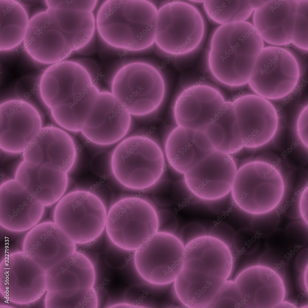 Seamless background from viruses, bacteria, in pink Seamless background from viruses, bacteria, in pink