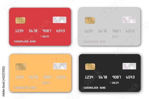 Realistic credit cards