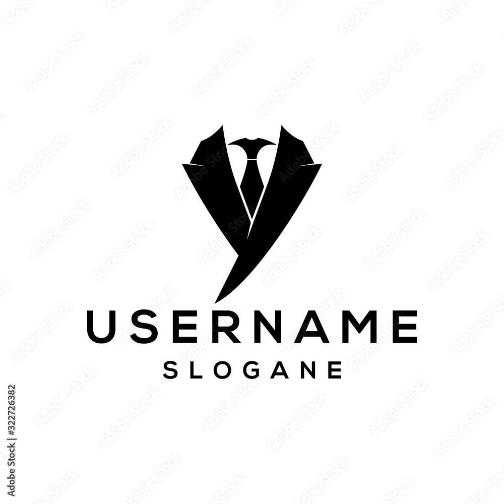 tuxedo logo design black vector art tuxedo logo design black vector art