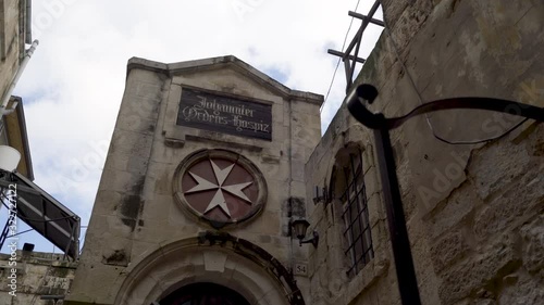 Johanniter Hospiz, Jerusalem. Israel. Summer day photo