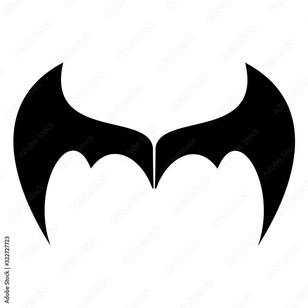 vector illustration of a bat vector illustration of a bat