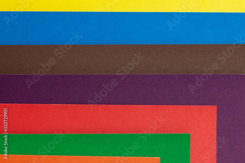 multi-colored children's coated cardboard