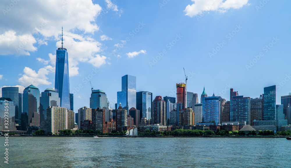New York City cityscape,USA