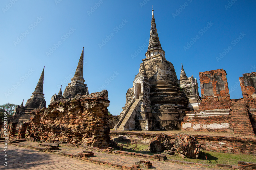 Fototapeta premium ayutthaya thailand