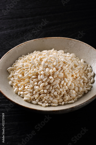 米麹のクローズアップ