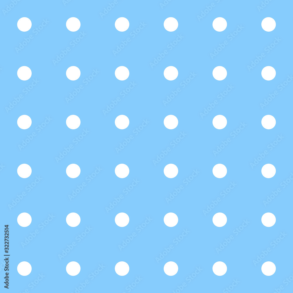 Seamless polka dot background, in blue Seamless polka dot background, in blue