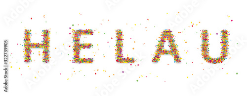 Helaus Konfetti Banner