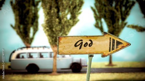 Street Sign to God