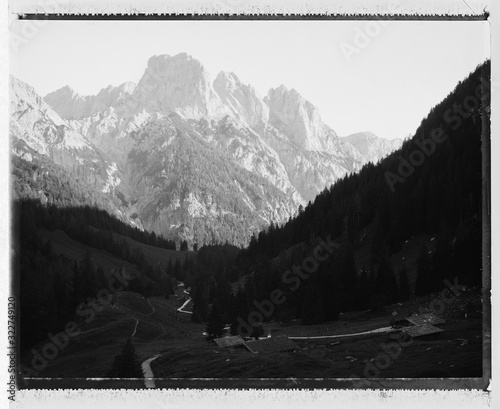 Alm in den Alpen