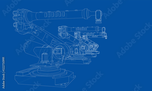 A industral robots manipulators