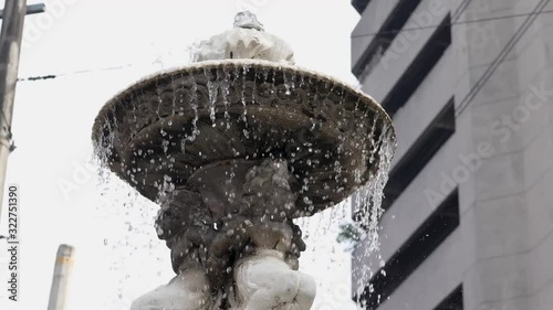 180fps waterfountain slow motion b-roll photo