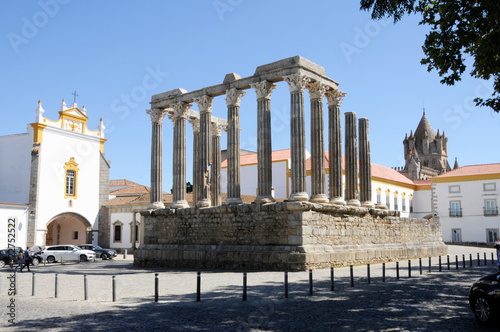 Obraz na płótnie Der Diana-Tempel in Evora