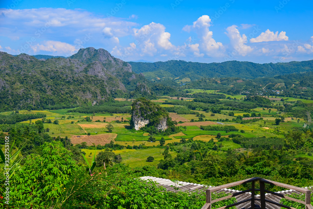 Phu Langka mountain National Park Payao Province thailand.