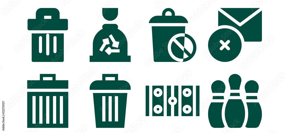 Modern Simple Set of throw Vector filled Icons Modern Simple Set of throw Vector filled Icons