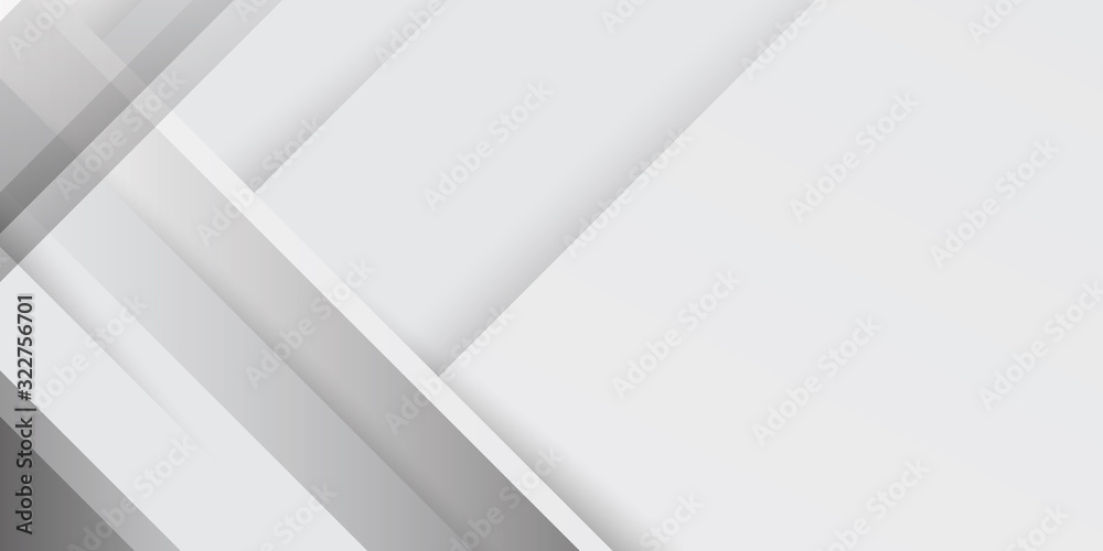 White Grey Line Cut Paper Abstract Background. layer element vector for presentation design. Suit for business, corporate, institution, party, festive, seminar, and talks.