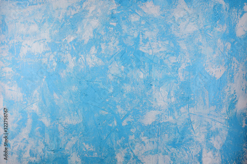Canvastavla Blue and white textured background