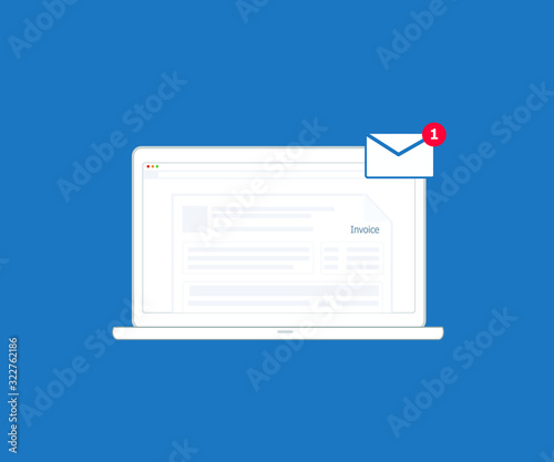 Send email invoice