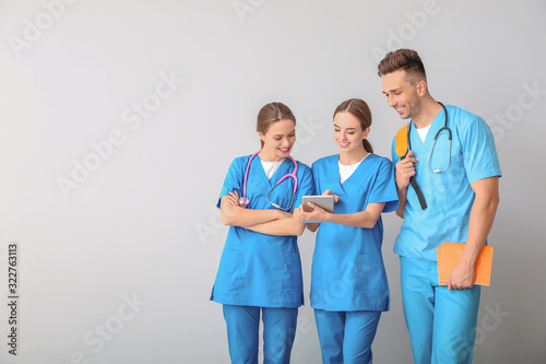 Group of medical students o...