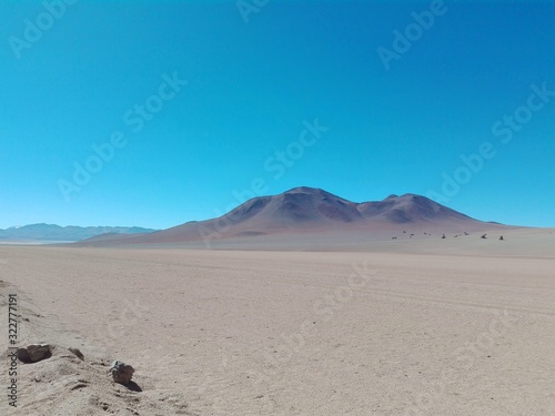 Dry and remote landscape