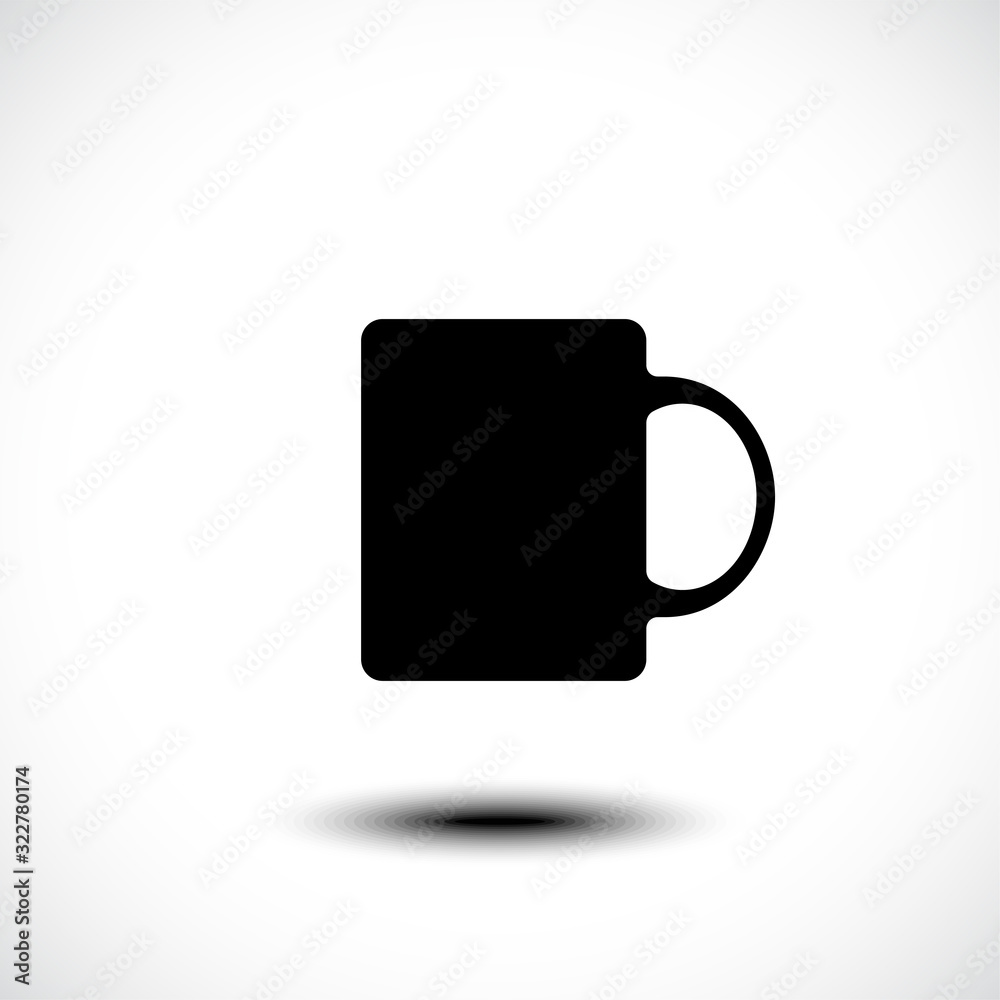 Mug icon. Vector illustration. eps 10 Mug icon. Vector illustration. eps 10