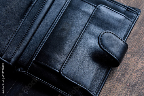 black leather wallet © Igor