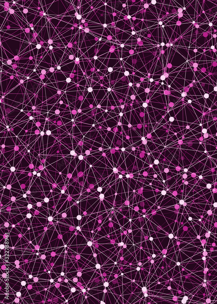 Abstract Low Polygon Mesh Generative Art background illustration Abstract Low Polygon Mesh Generative Art background illustration
