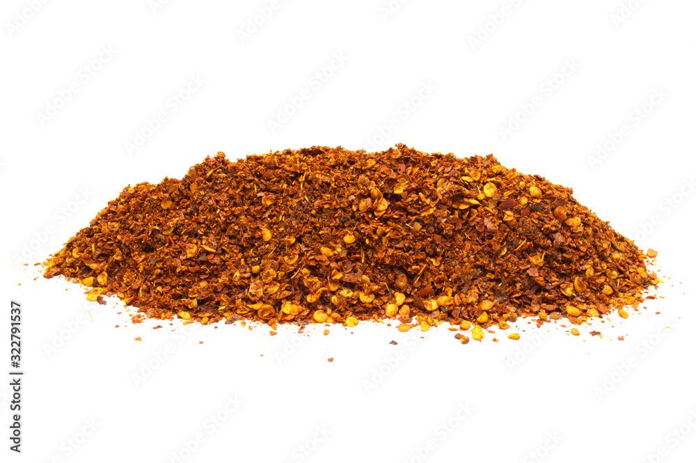 Cayenne pepper isolated on white background. Cayenne pepper isolated on white background.