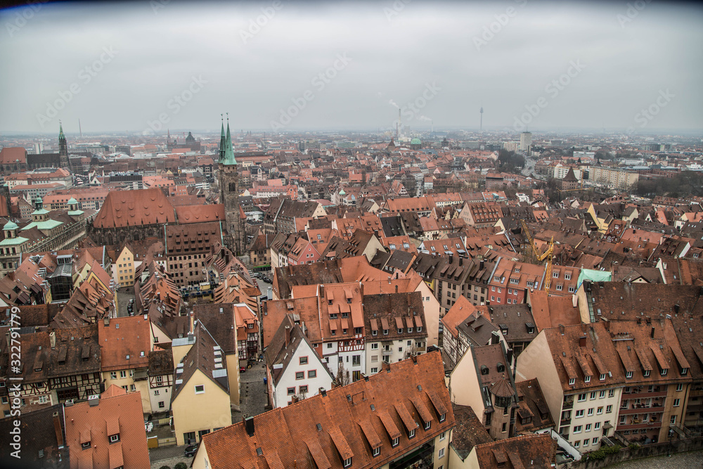 Nürnberg Deutschland Panorama